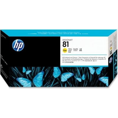 HP 81 (C4953A) - Jaune - Tête d'impression