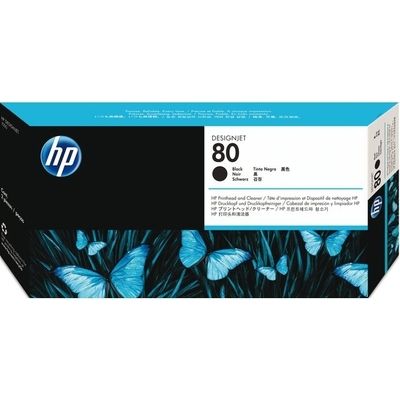 HP 80 (C4820A) - Noir - Tête d'impression