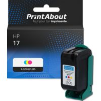 Cartouche compatible HP 17 (C6625A) - 3-couleurs