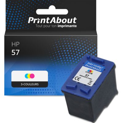 Cartouche compatible HP 57 (C6657AE) - 3-couleurs