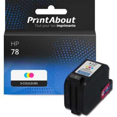 Cartouche compatible HP 78 (C6578A) - 3-couleurs