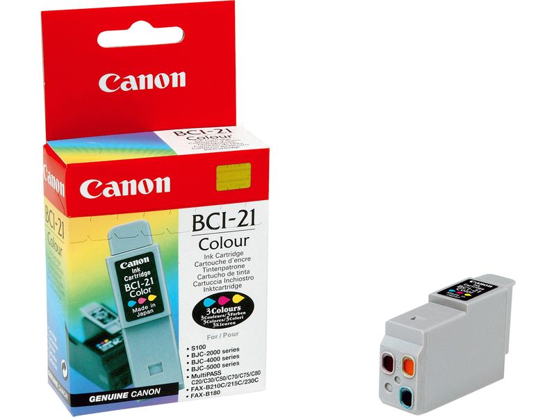 Canon BCI-21C Inktcartridge 3-kleuren