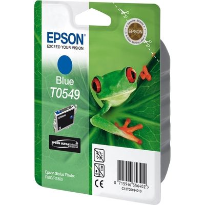 Epson T054 (C13T054940) - Bleu - Cartouche d'encre