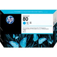 HP 80 (C4846A) - Cyan - Cartouche d'encre