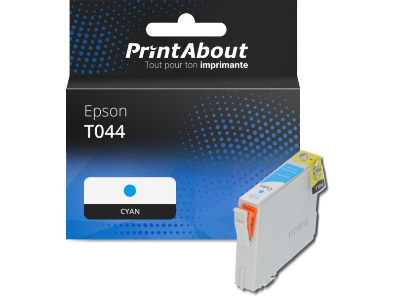 Cartouche compatible Epson T0442 (C13T044240) - Cyan