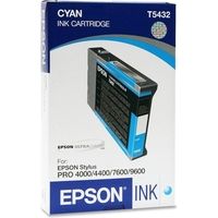 Epson T543 (C13T543200) - Cyan - Cartouche d'encre