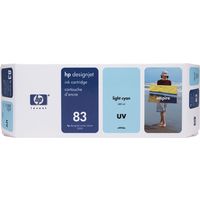 HP 83 (C4944A) - Cyan clair UV - Cartouche d'encre