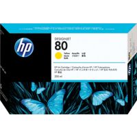 HP 80 (C4848A) - Jaune - Cartouche d'encre