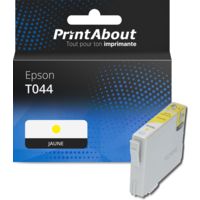 Cartouche compatible Epson T044 (C13T044440) - Jaune