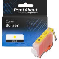 Cartouche compatible Canon BCI-3eY - Jaune