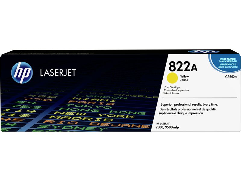 HP 822A (C8552A) Toner Geel