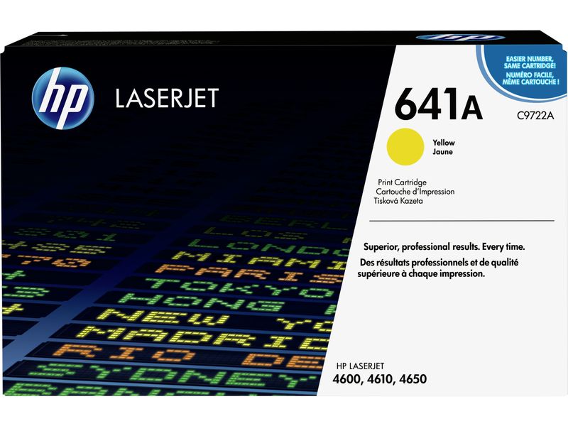 HP 641A (C9722A) Toner Geel