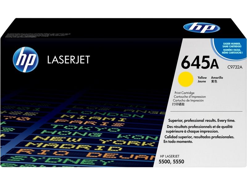 HP 645A (C9732A) Toner Geel