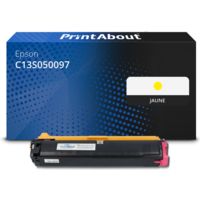 Toner compatible Epson C13S050097 - Jaune