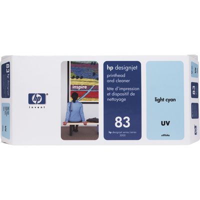 HP 83 (C4964A) - Cyan clair - Tête d'impression