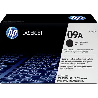 HP 09A (C3909A) - Noir - Toner