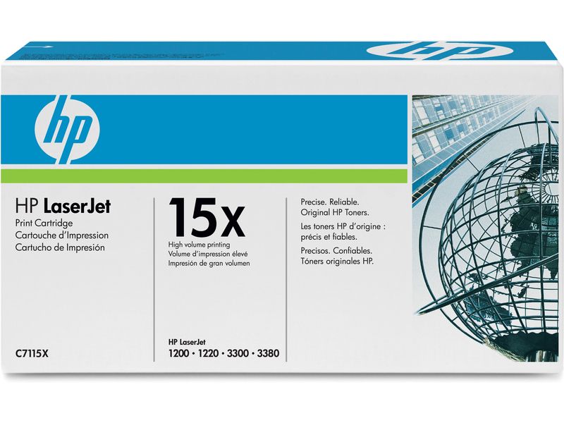 HP 15X (C7115X) Toner Zwart Hoge capaciteit