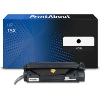 Toner compatible HP 15X (C7115X) - Noir