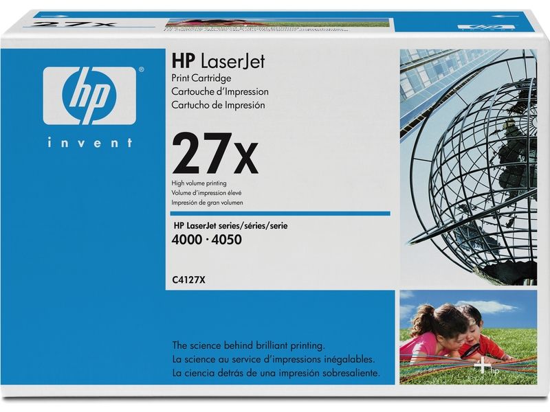 HP 27X (C4127X) Toner Zwart Hoge capaciteit