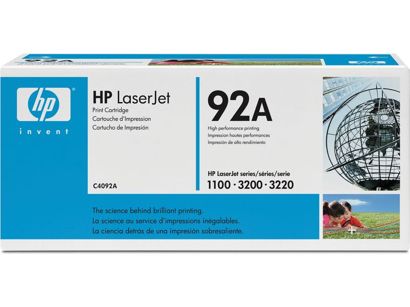 HP 92A (C4092A) Toner Zwart