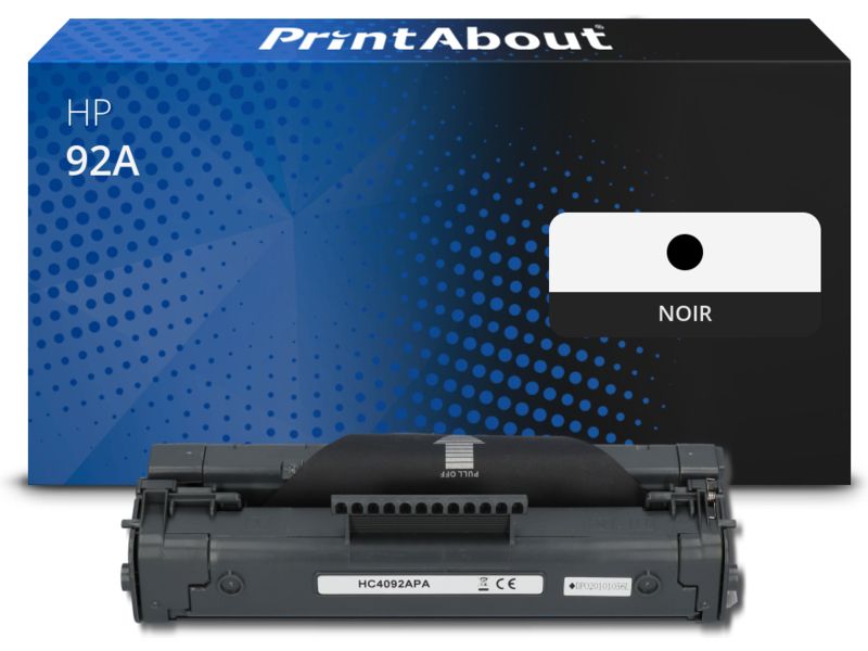Toner compatible HP 92A (C4092A) - Noir
