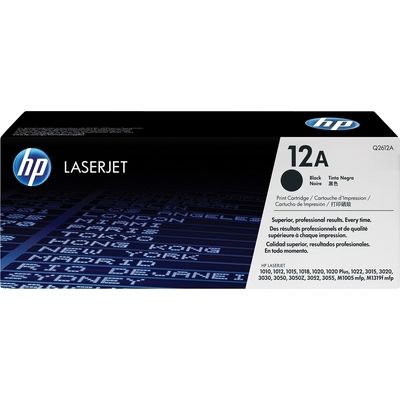 HP 12A (Q2612A) - Noir - Toner