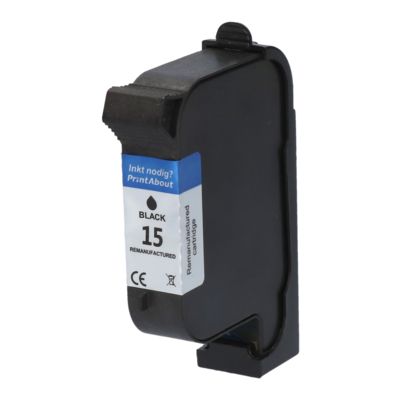 Cartouche compatible HP 15 (C6615DE) - Noir