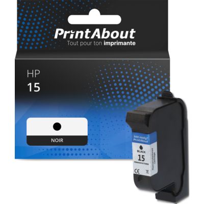 Cartouche compatible HP 15 (C6615DE) - Noir