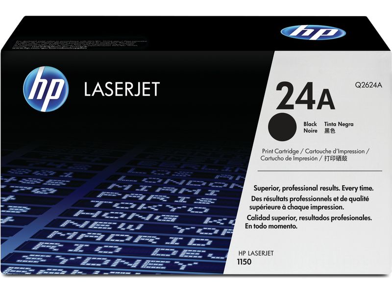 HP 24A (Q2624A) Toner Zwart