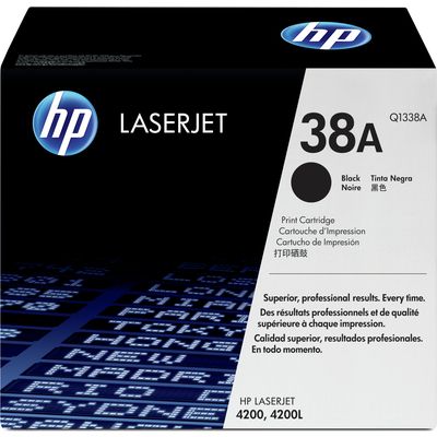 HP 38A (Q1338A) - Noir - Toner