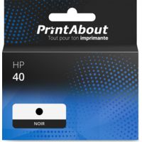Cartouche compatible HP 40 (51640A) - Noir