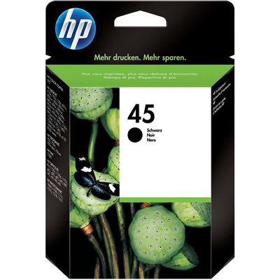 HP 45 (51645AE) - Noir - Cartouche d'encre