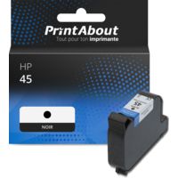 Cartouche compatible HP 45 (51645AE) - Noir