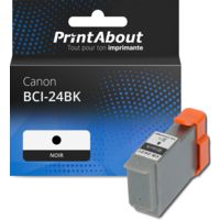 Cartouche compatible Canon BCI-24BK - Noir