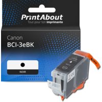 Cartouche compatible Canon BCI-3eBK - Noir