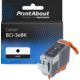 Cartouche compatible Canon BCI-3eBK - Noir
