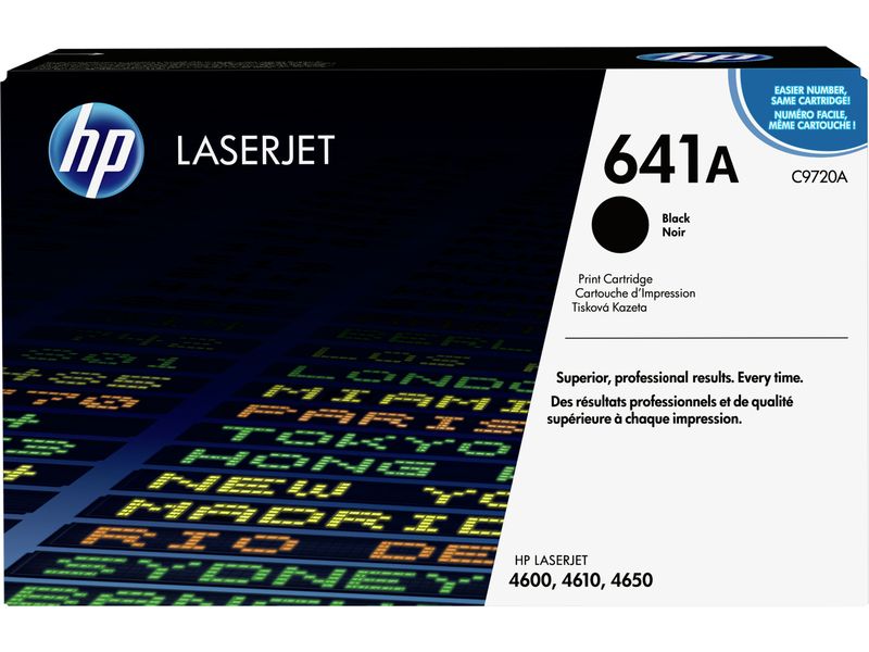 HP 641A (C9720A) Toner Zwart