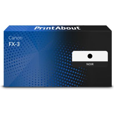 Toner compatible Canon FX-3 - Noir