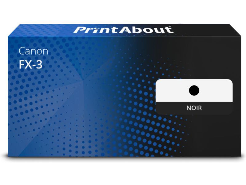 Toner compatible Canon FX-3 - Noir