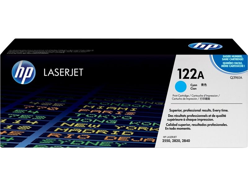 HP 122A (Q3961A) Toner Cyaan