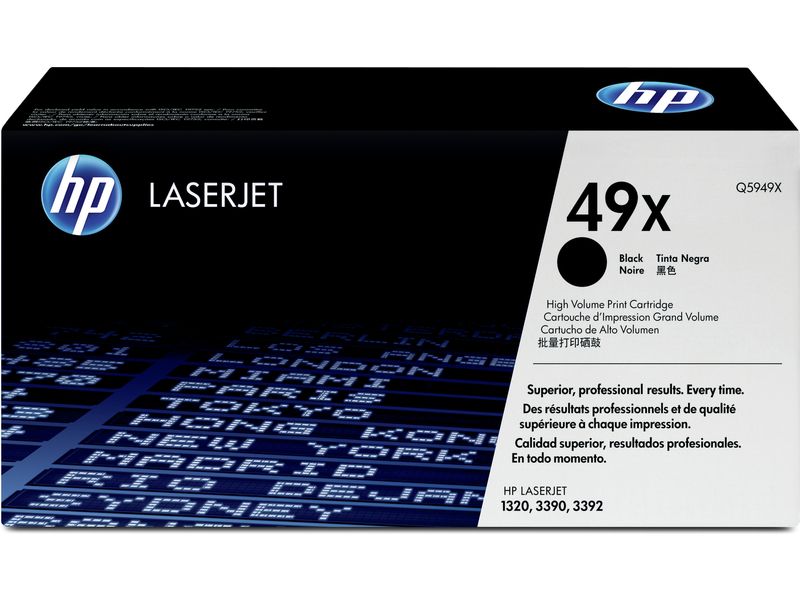 HP 49X (Q5949X) Toner Zwart Hoge capaciteit