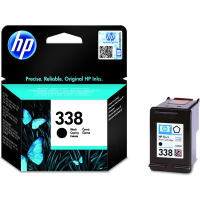 Lot De 2 Cartouches D'encre HP 338 Noires – Originales, Emballage Ouvert