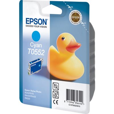Epson T0552 (C13T055240) Cartouche d'encre Cyan