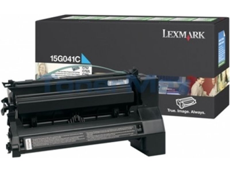 Lexmark 15G041C Toner Cyaan
