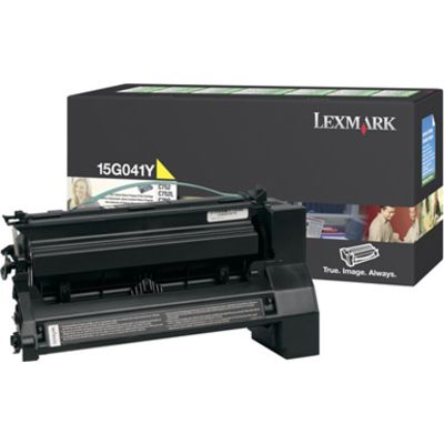 Lexmark 15G041Y - Jaune - Toner