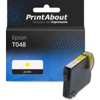 Cartouche compatible Epson T0484 (C13T048440) - Jaune