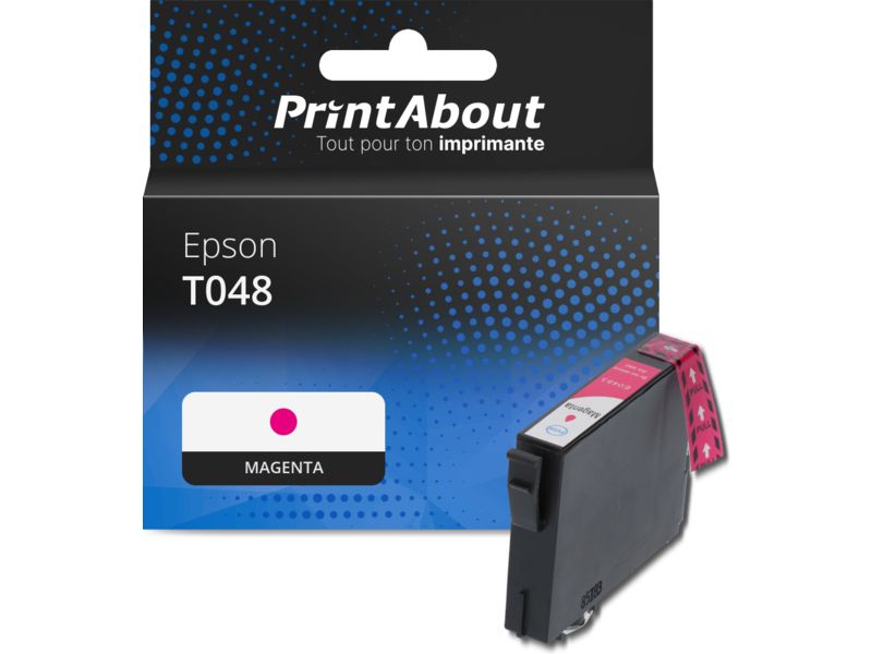 Cartouche compatible Epson T0483 (C13T048340) - Magenta