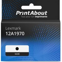 Cartouche compatible Lexmark 12A1970 - Noir