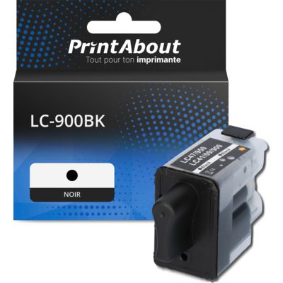 Cartouche compatible Brother LC-900BK - Noir