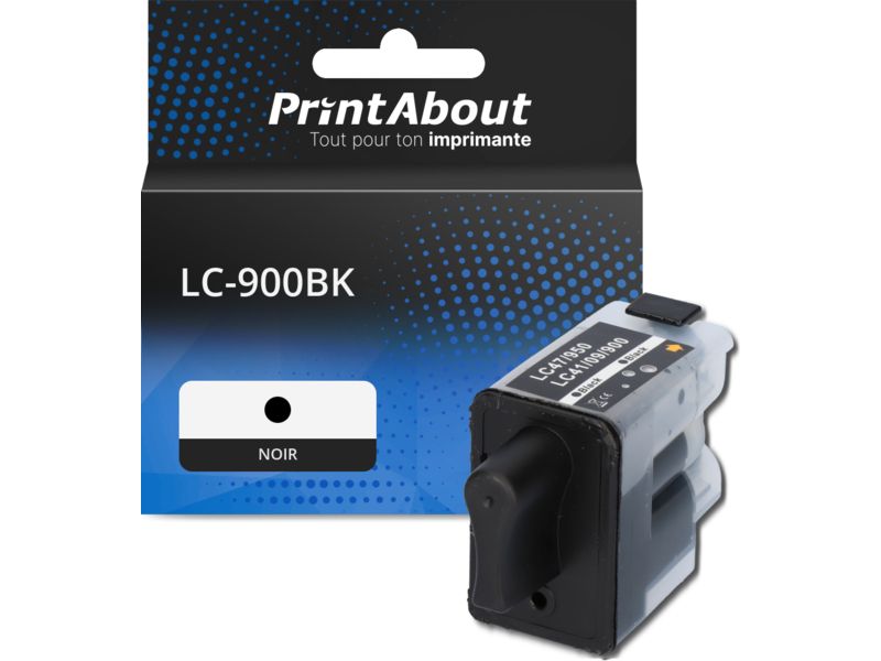 Cartouche compatible Brother LC-900BK - Noir